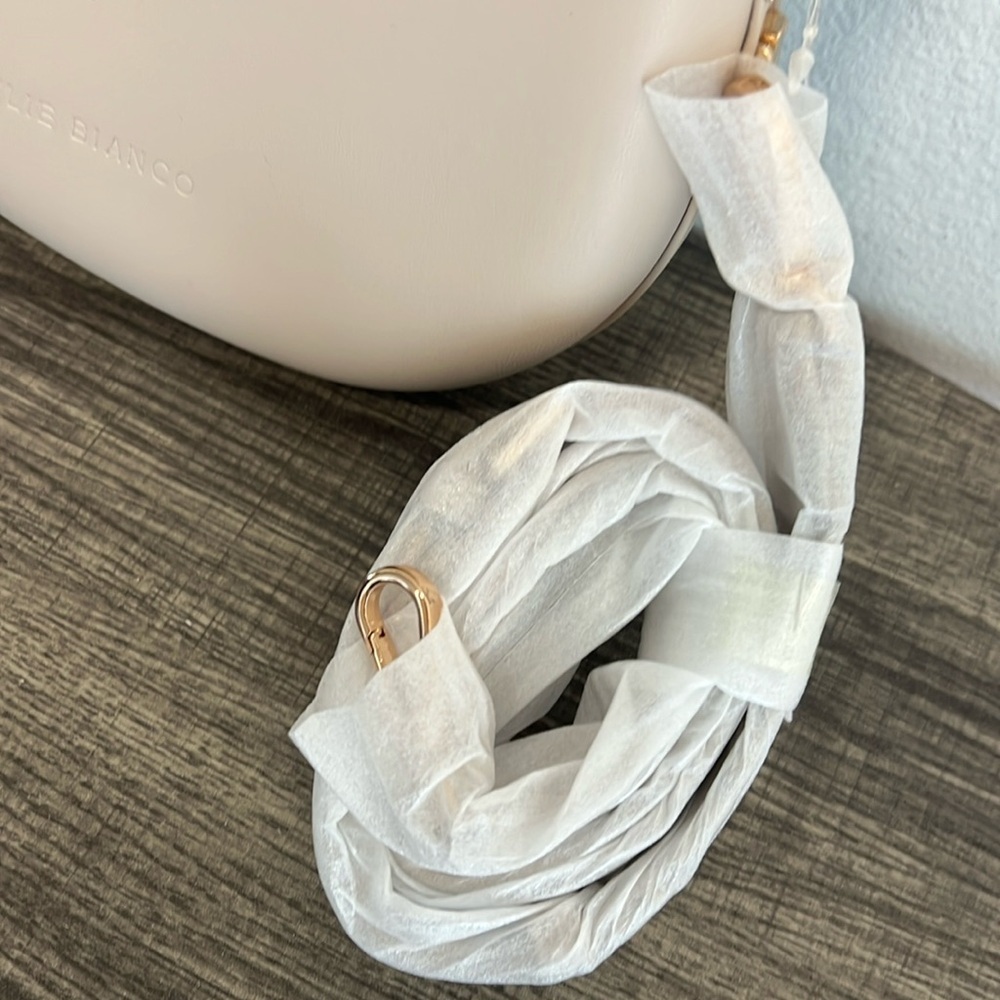 Melie Bianco Jennie Recycled Vegan Crossbody Bag | In Cream  ✨ - Picture 6 of 10